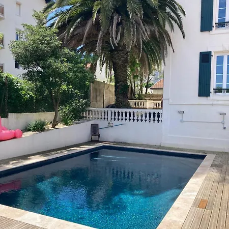 Apartment Avec Grand Balcon, Piscine Et Parking Biarritz